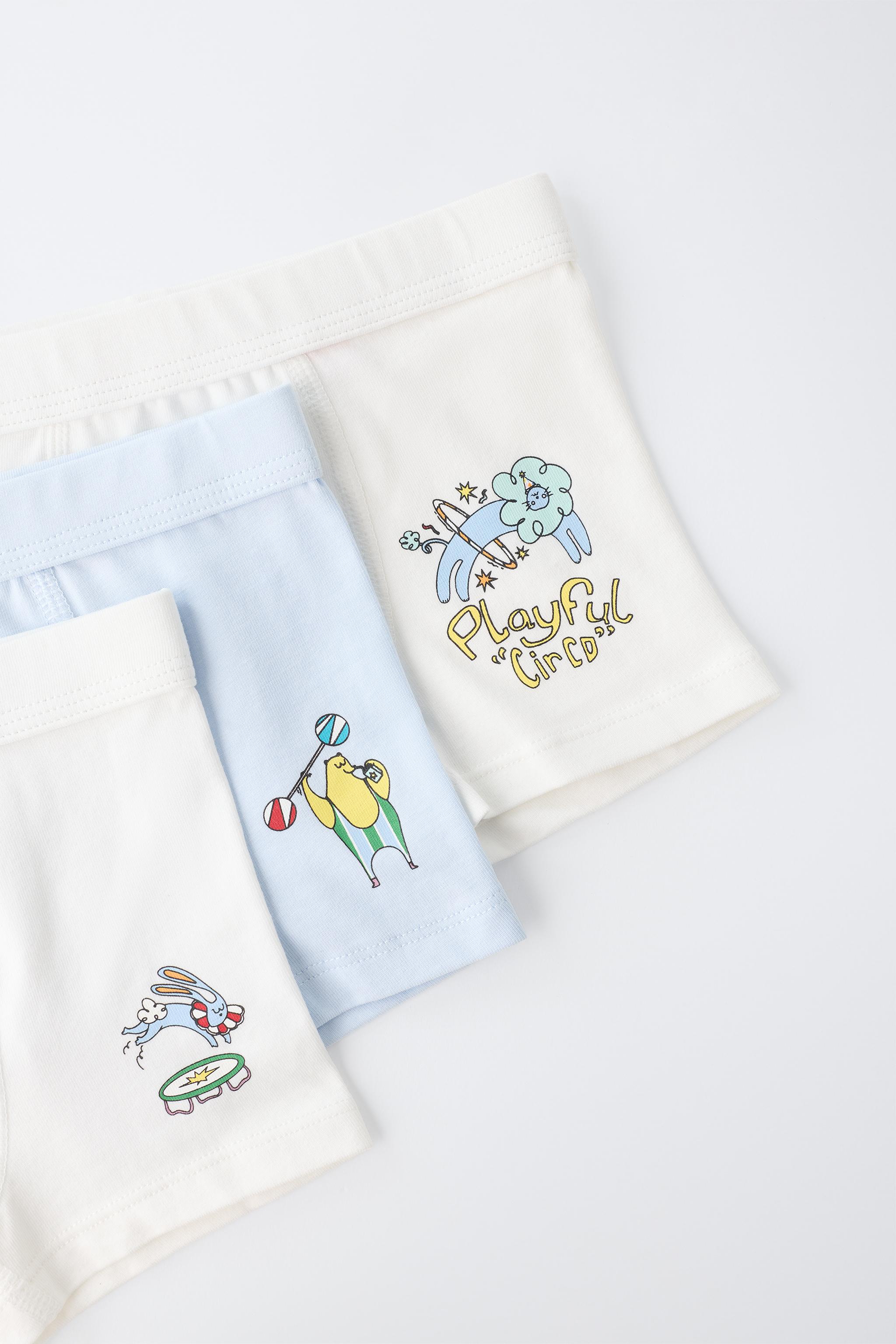 2-6 YEARS / FIVE-PACK OF CIRCUS BOXERS